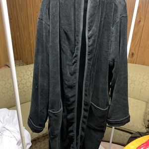 Men's Coral Fleece Robe Full Length Lounge